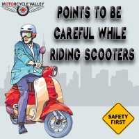 Points to be Careful while riding Scooters